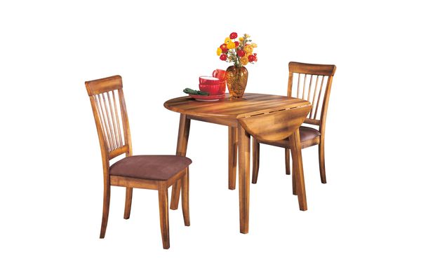Berringer Round Dining Room Drop Leaf Table by Ashley