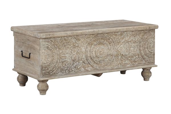 Fossil Ridge Storage Bench by Ashley