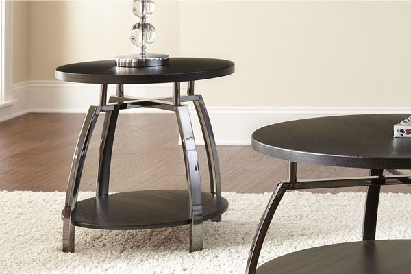 Coham Round End Table