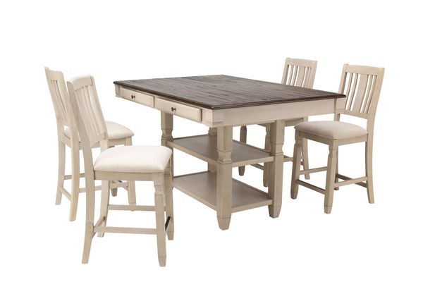 Venus Gathering Table + 4 Gathering Chairs