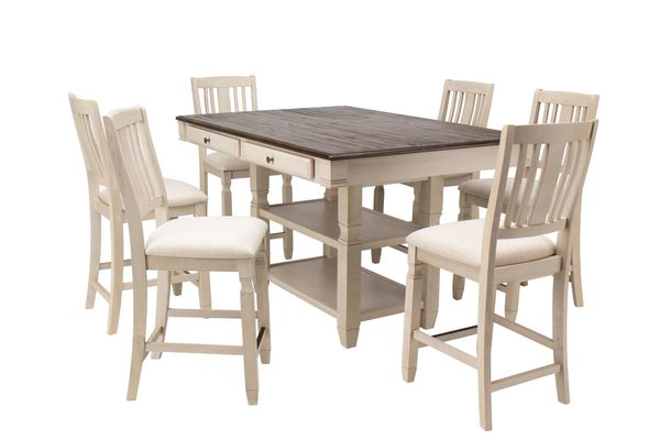 Venus Gathering Table + 6 Gathering Chairs