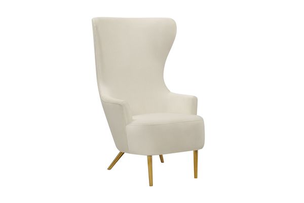 Julia Cream Wingback Chair