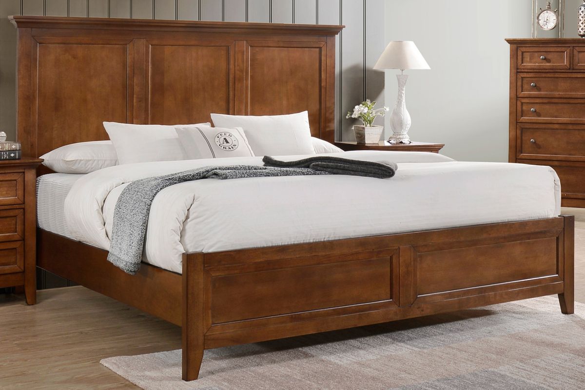 San Mateo 5-Piece Brown King Bedroom Set 2