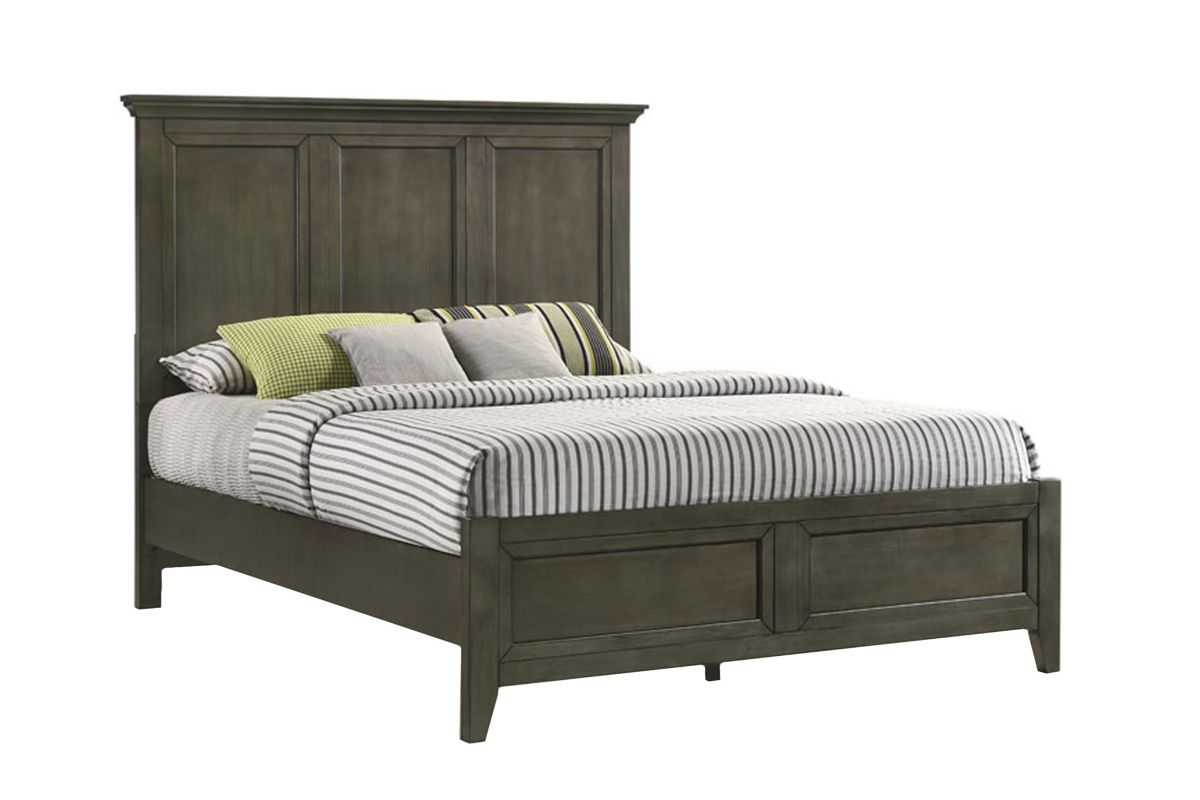San Mateo 5-Piece Grey King Storage Bedroom Set 7
