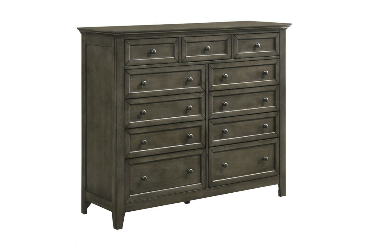 San Mateo 5-Piece Grey King Storage Bedroom Set 12