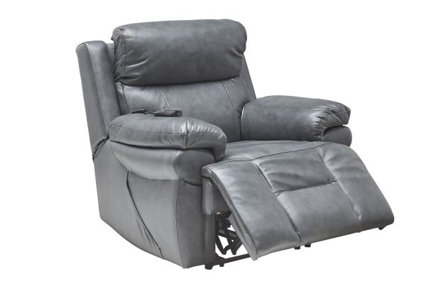 Vega Leather Triple Power Recliner with Heat & Massage