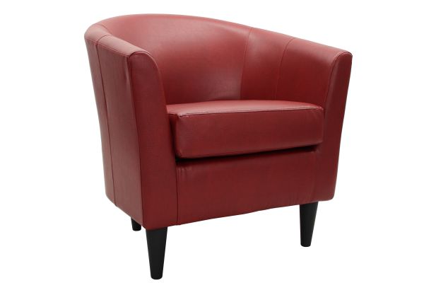Windsor Red Accent Chair