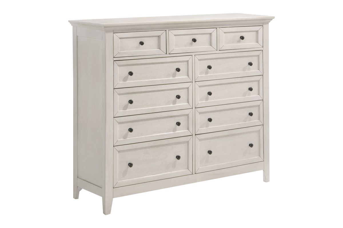 San Mateo 5-Piece White Queen Storage Bedroom Set 4