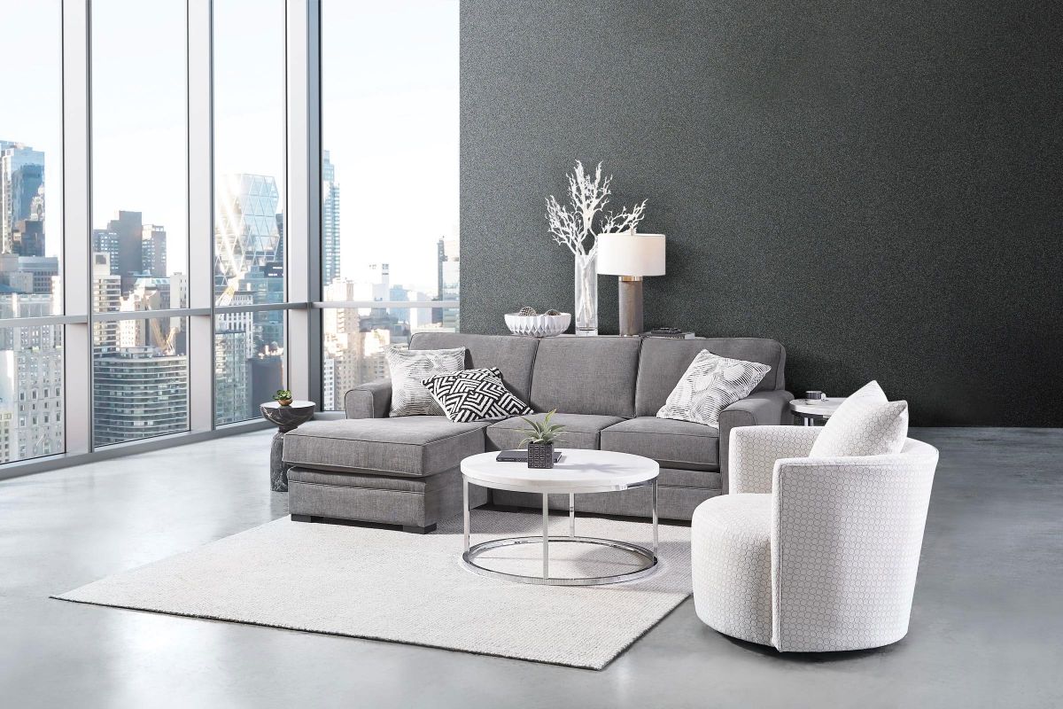 Zephyr 2-Piece Sectional with Right-Arm Facing Loveseat by Jonathan Louis 3