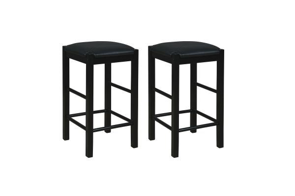 Lance Tavern Black Stools 2 Pack
