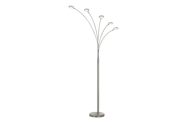 Metal Arc LED Floor Lamp