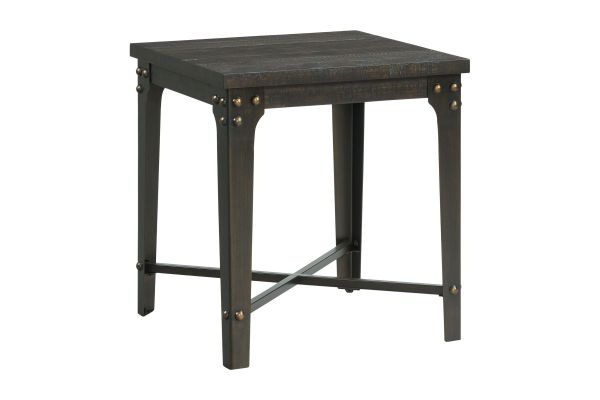 Industrial End Table