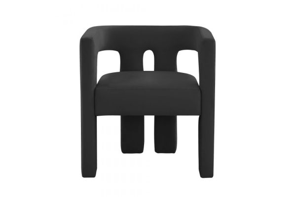 Sloane Black Velvet Chair