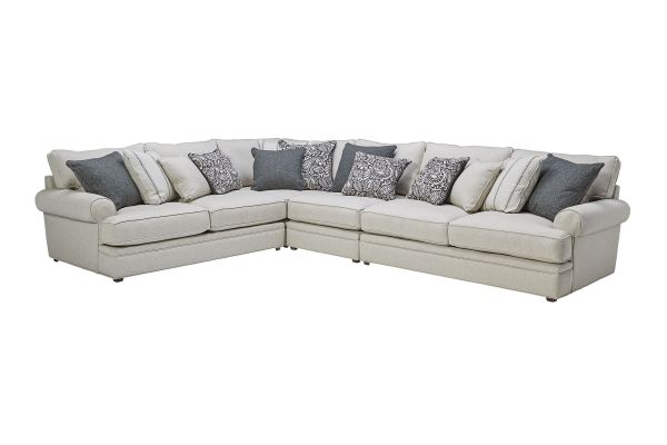Lincoln Putty 4-Piece Sectional 