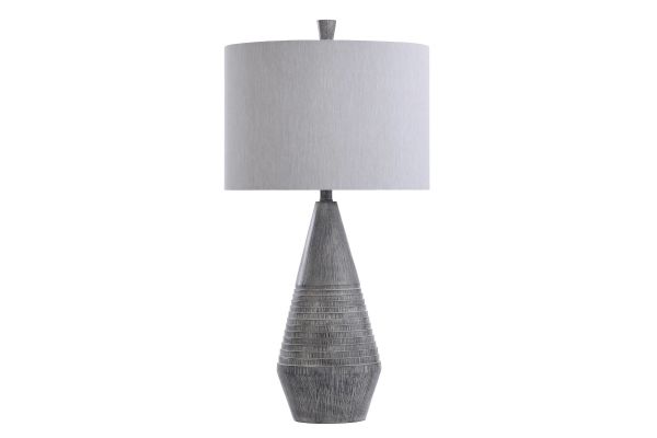 Bulwell Grey Table Lamp