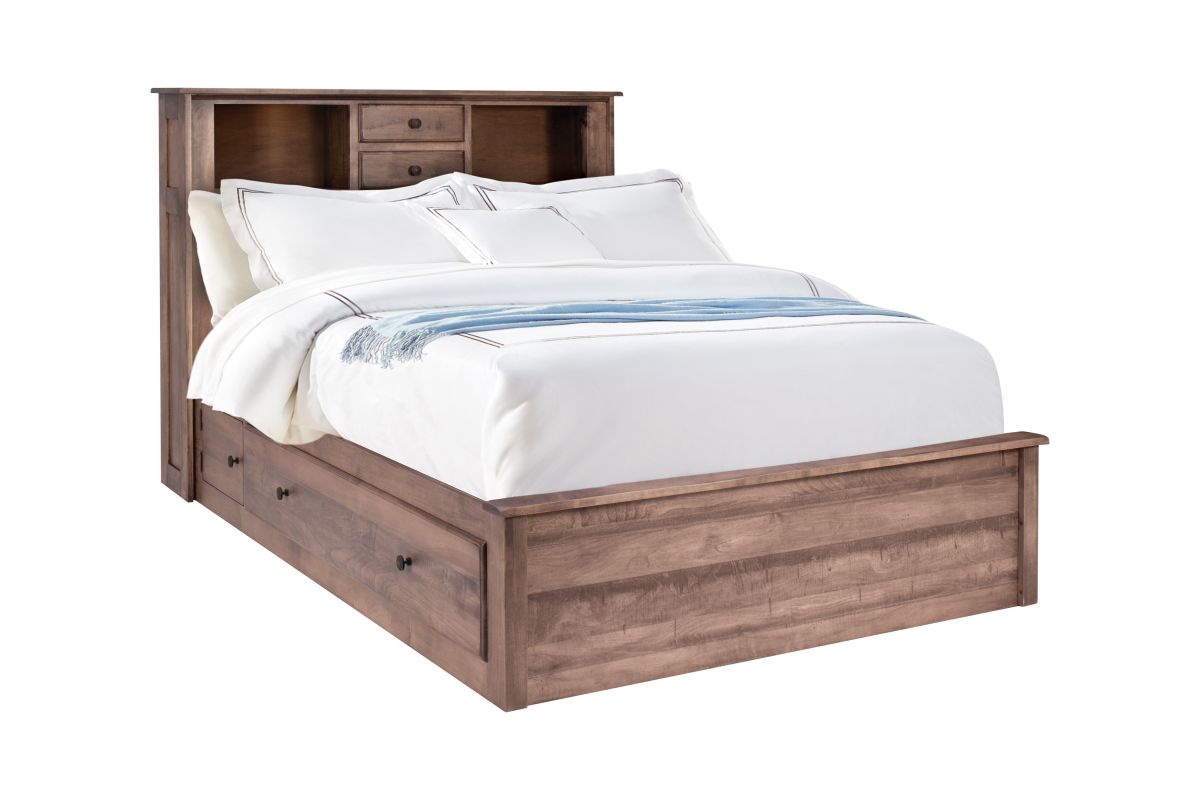 Lewiston 3-Piece Queen Storage Bedroom  2