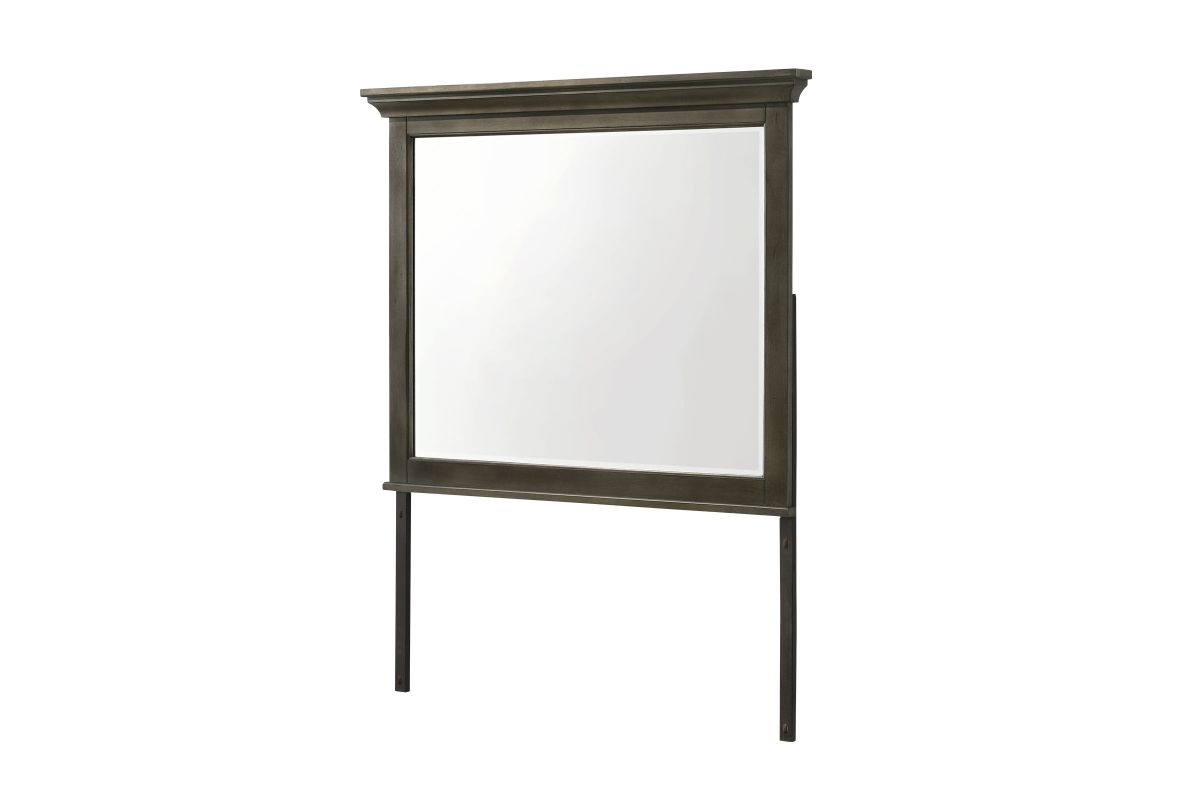 San Mateo Grey Dresser + Mirror  3