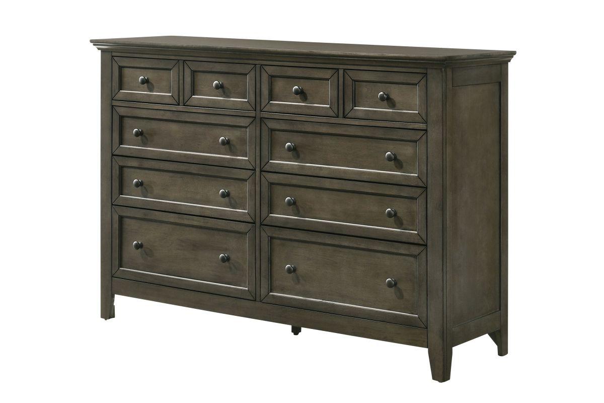 San Mateo Grey Dresser + Mirror  2