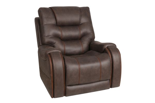 Auburn Walnut Triple Power Reclining Lift Chair