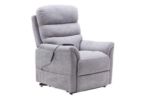 Saginaw Pewter Power Reclining Lift Chair
