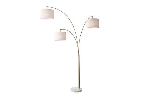 Bowery Three Arm Arc Lamp