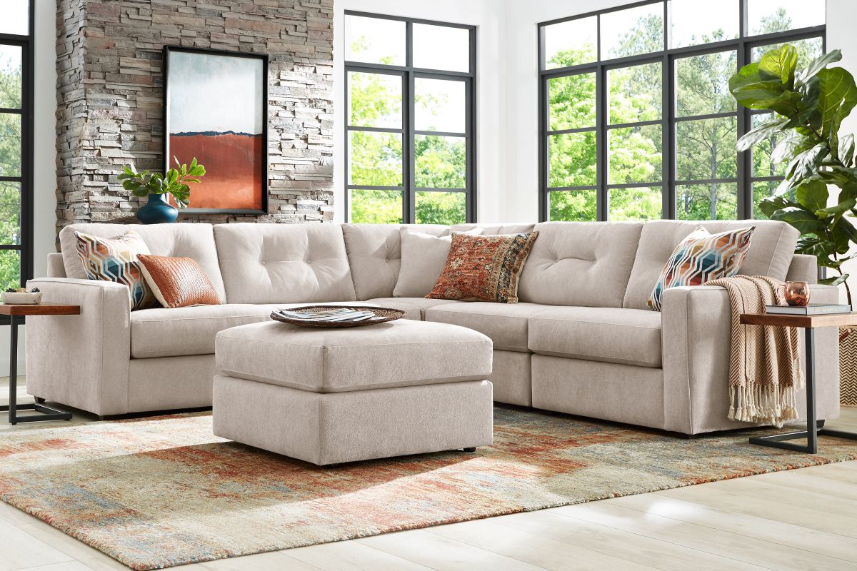 ModularOne Stone Bumper Ottoman 6