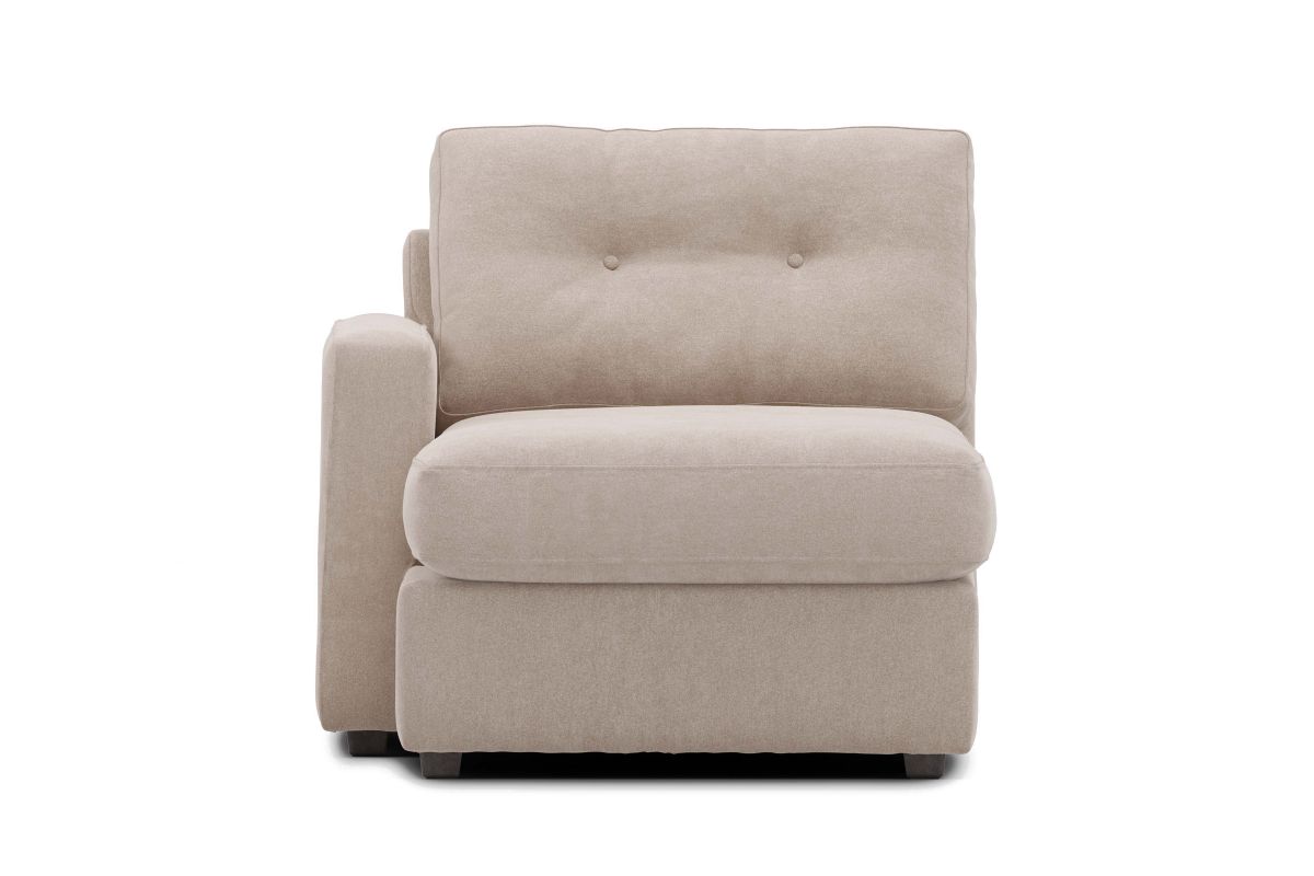 ModularOne Stone Left Arm Facing Chaise 2