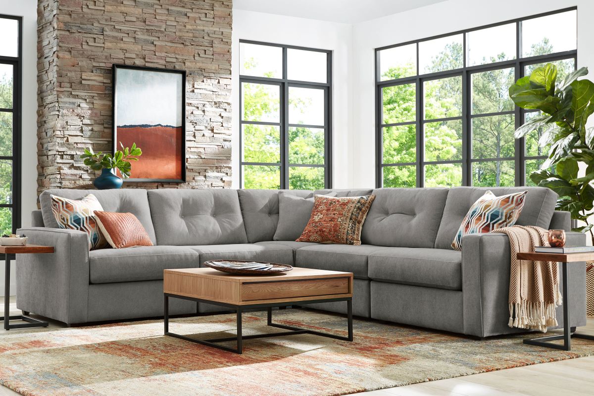 ModularOne Granite Left Arm Facing Chair 4