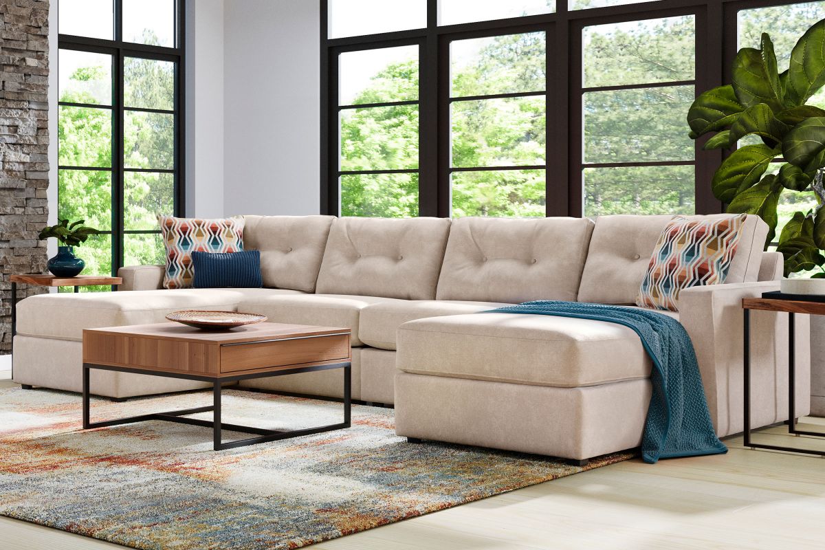 ModularOne Stone 4-Piece Sectional 6