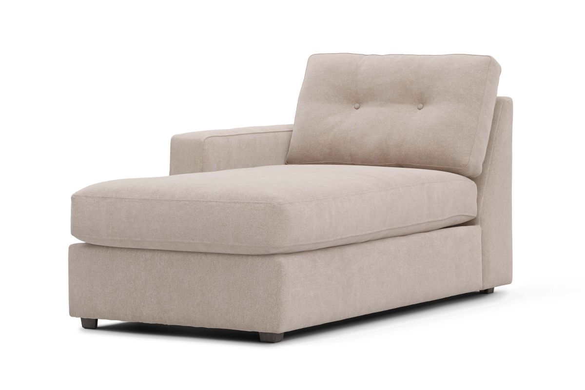 ModularOne Stone 5-Piece Sectional with Dual Chaises 7