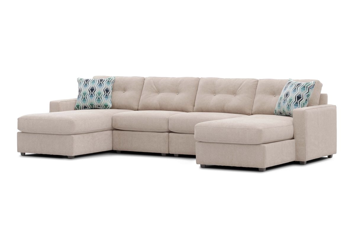 ModularOne Stone 4-Piece Sectional 5