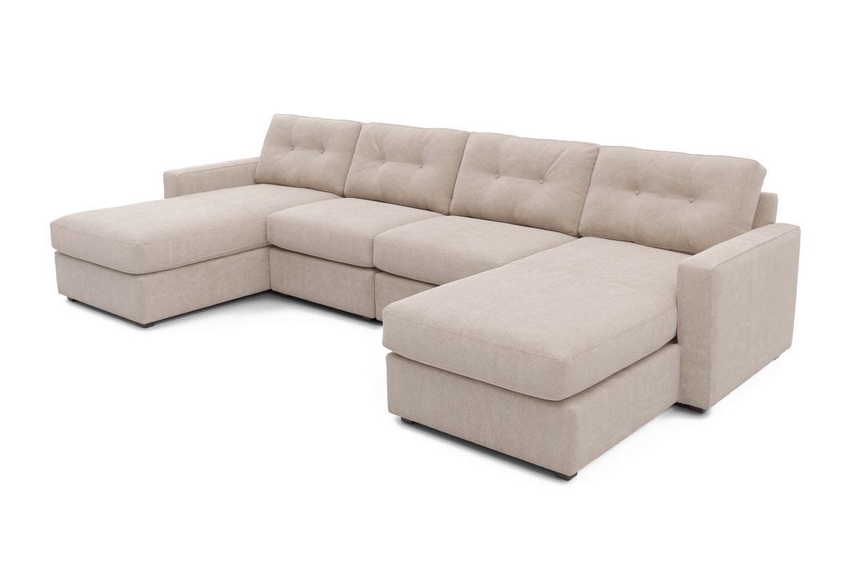 ModularOne Stone 4-Piece Sectional 3