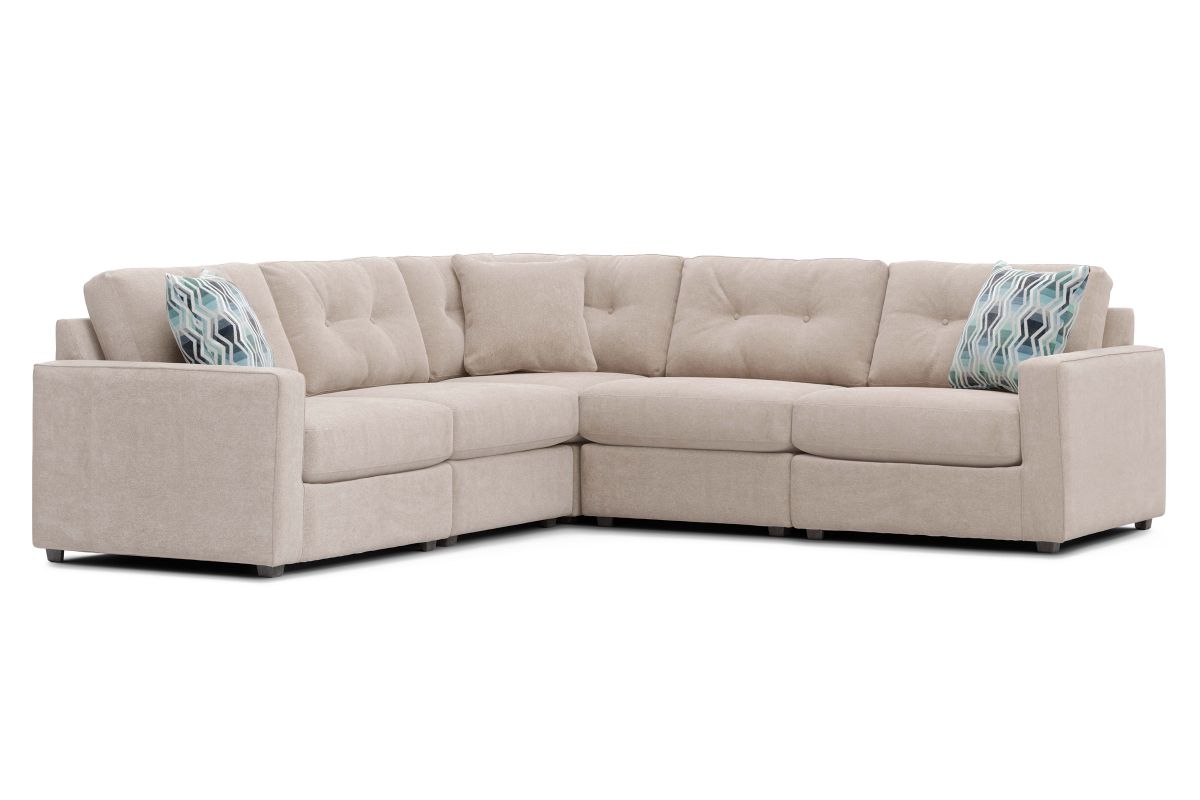ModularOne Stone 5-Piece Sectional 6
