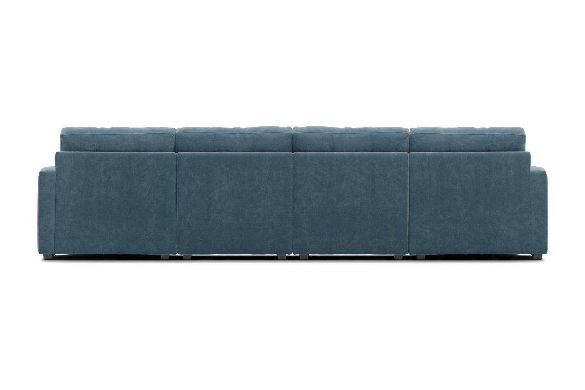 ModularOne Sectional Teal 4-Piece 8