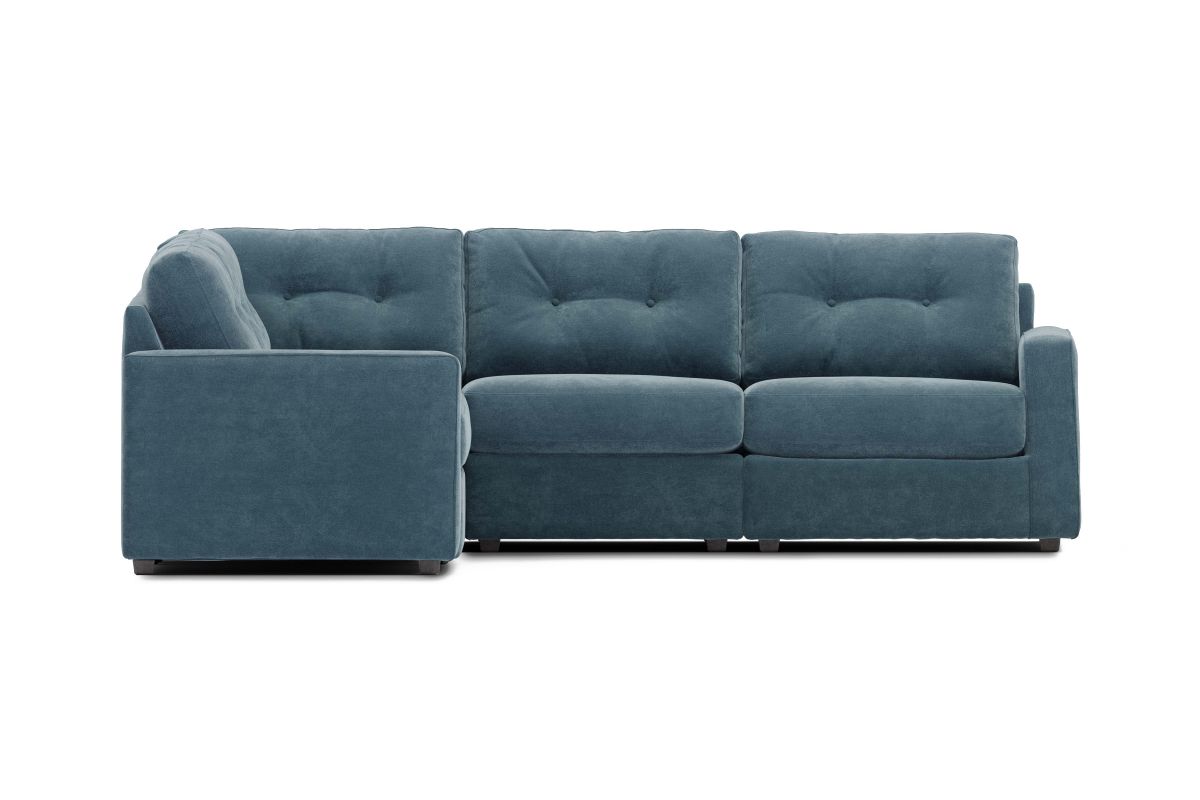 ModularOne Sectional Teal 5-Piece 3