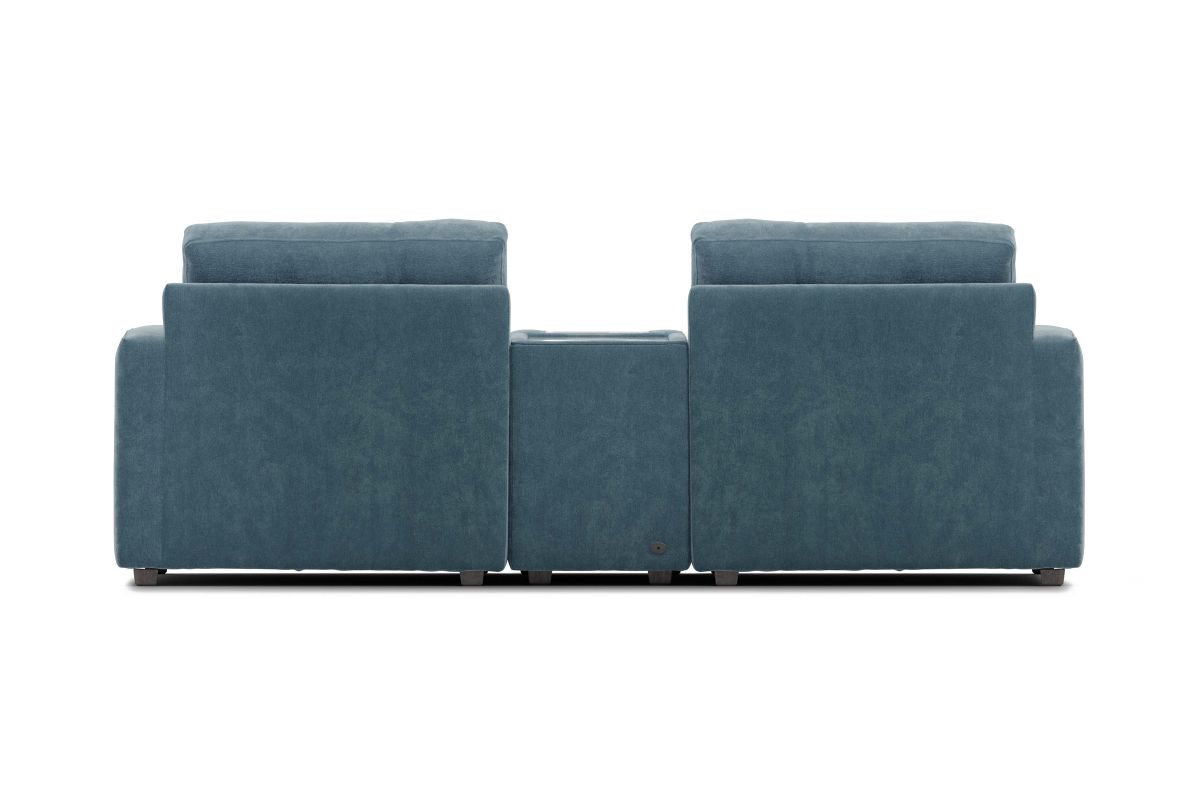 ModularOne Sectional Teal 3-Piece 6