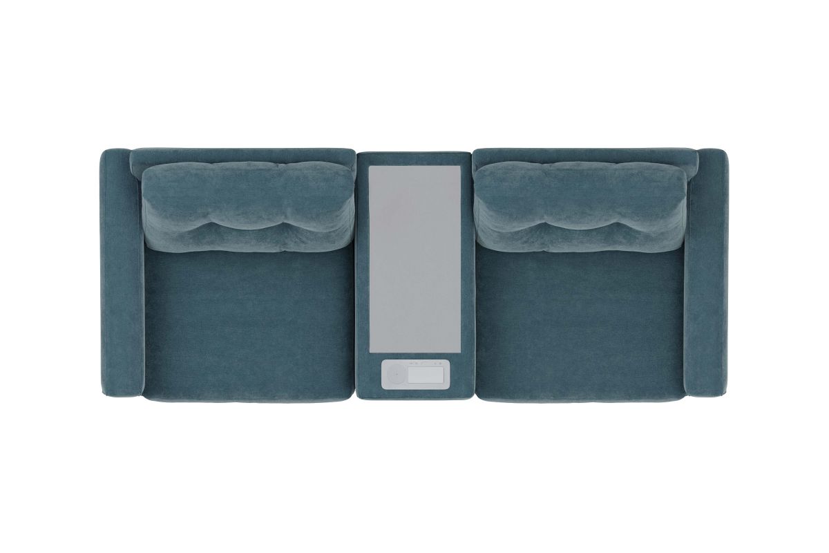 ModularOne Sectional Teal 3-Piece 7