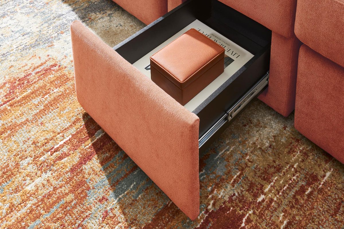 ModularOne Individual Pieces Cantaloupe E-Console 6