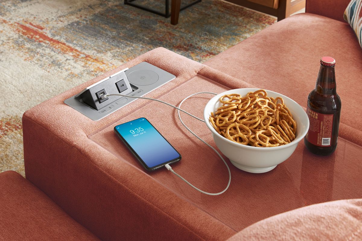 ModularOne Individual Pieces Cantaloupe E-Console 7