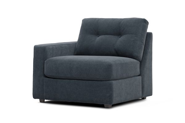 ModularOne Navy Left Arm Facing Chair