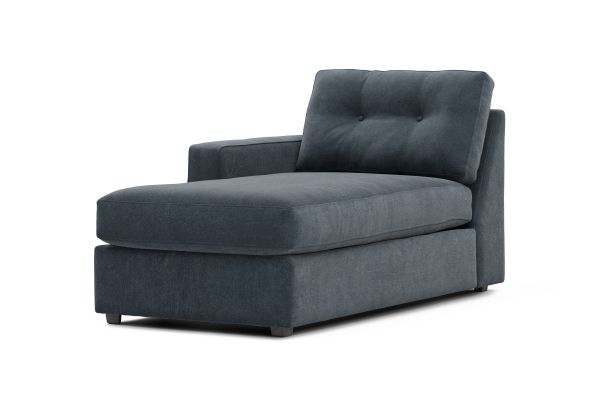 ModularOne Navy Left Arm Facing Chaise