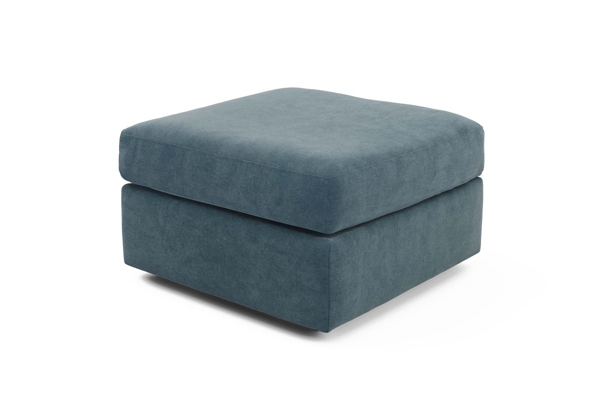 ModularOne Individual Pieces Teal Ottoman 4