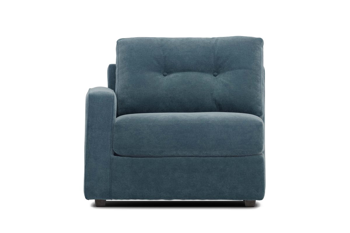 ModularOne Individual Pieces Teal Left Arm Facing Chair 4