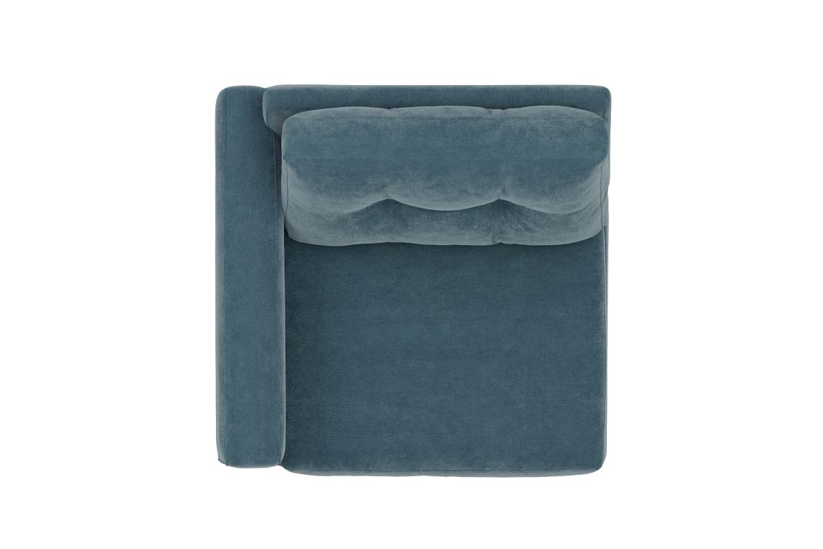 ModularOne Individual Pieces Teal Left Arm Facing Chair 6