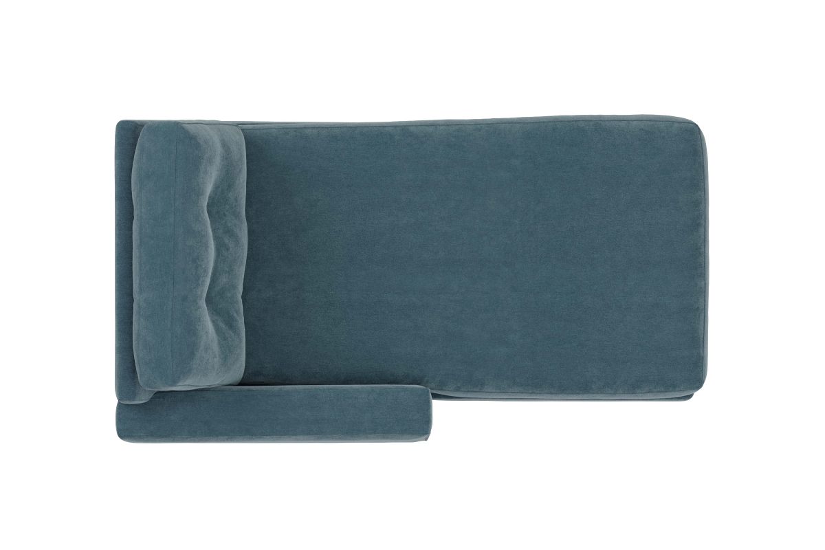 ModularOne Individual Pieces Teal Left Arm Facing Chaise 5