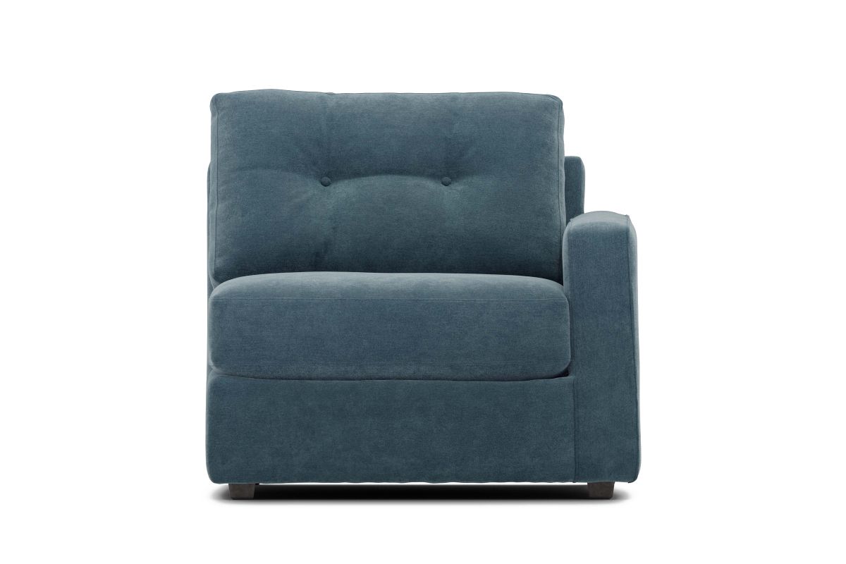 ModularOne Individual Pieces Elliot Teal Right Arm Facing Chair 4