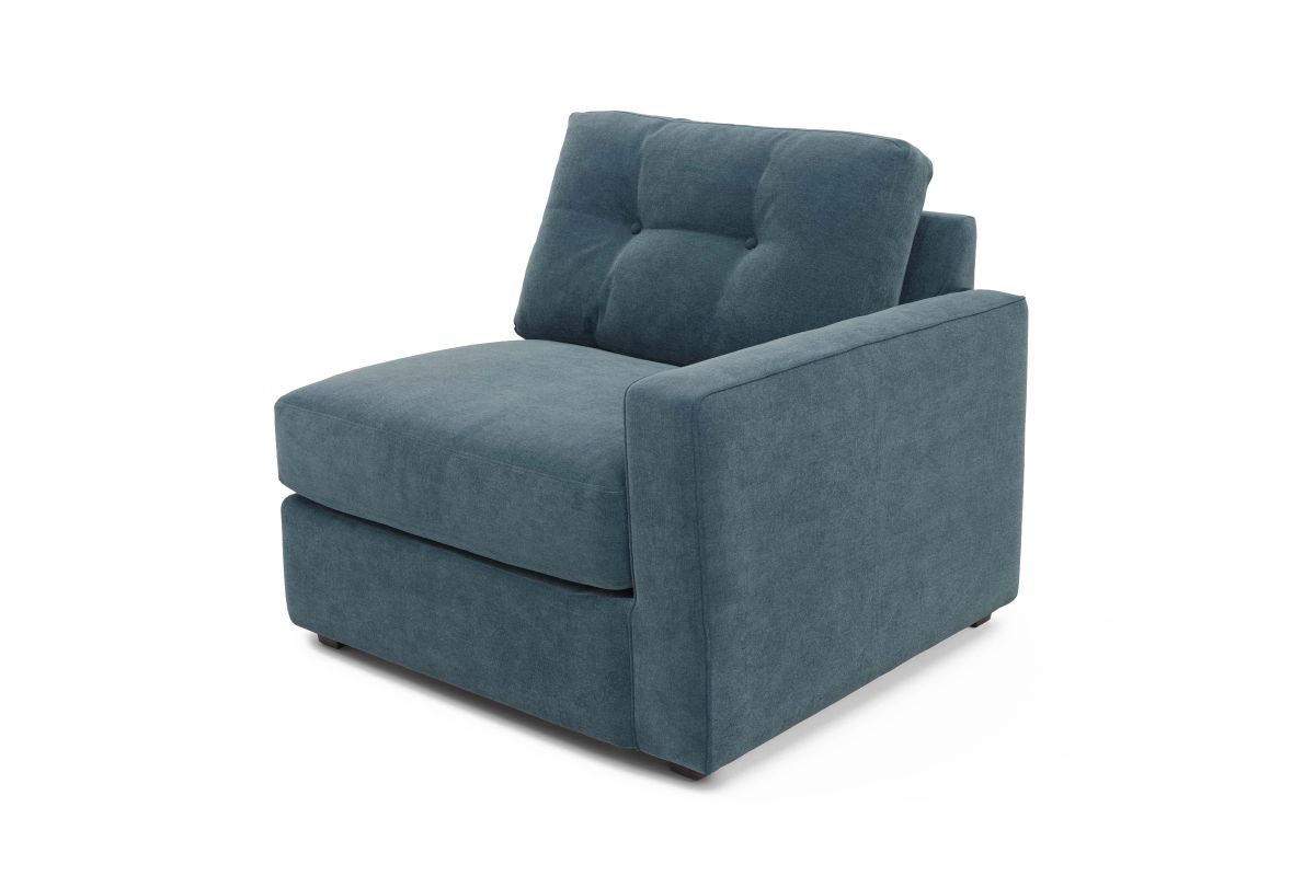 ModularOne Individual Pieces Elliot Teal Right Arm Facing Chair 5