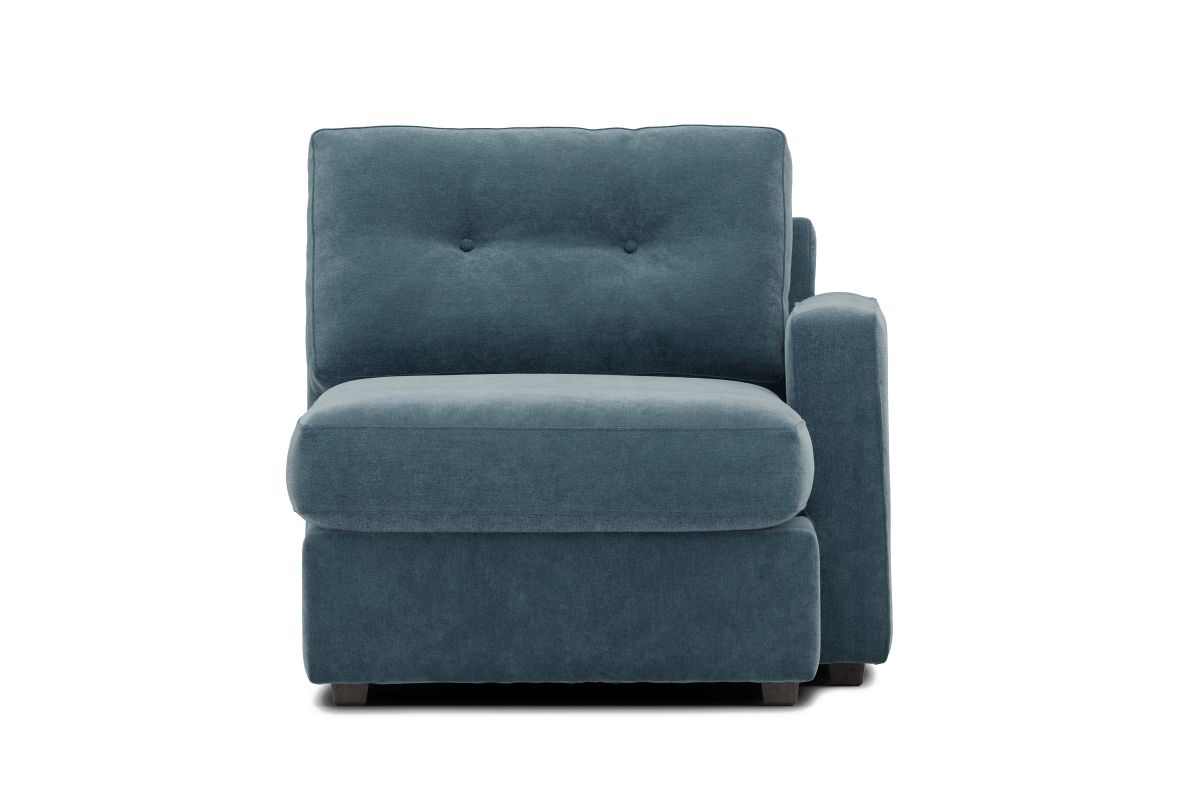 ModularOne Individual Pieces Elliot Teal Right Arm Facing Chaise 3