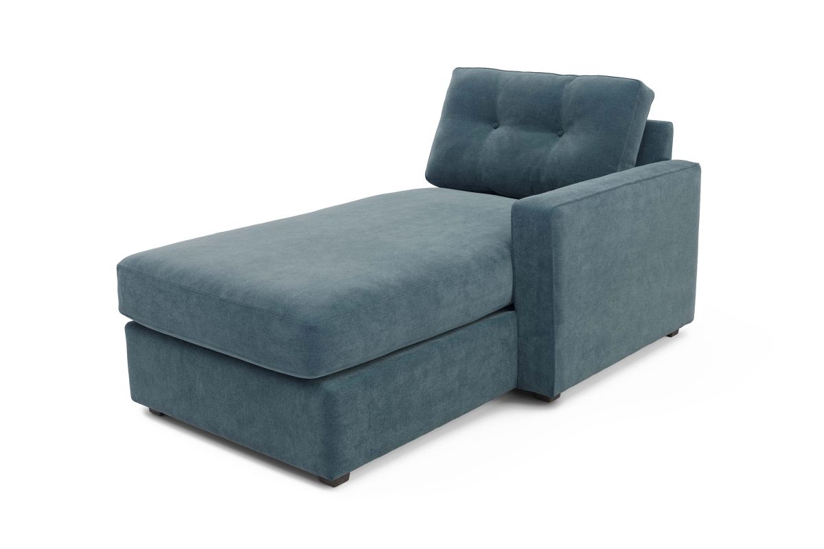 ModularOne Individual Pieces Elliot Teal Right Arm Facing Chaise 4