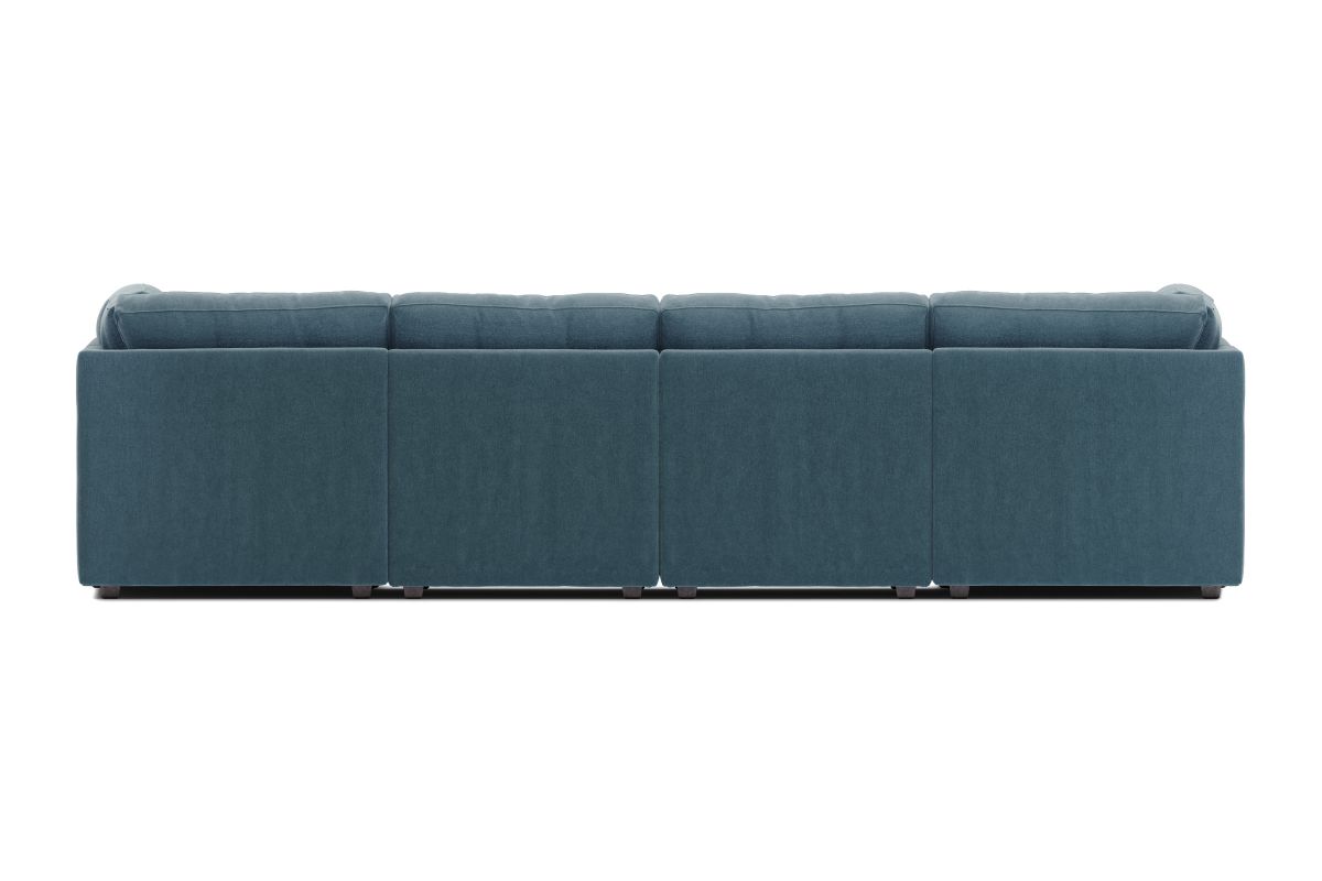 ModularOne Sectional Teal 6-Piece 6